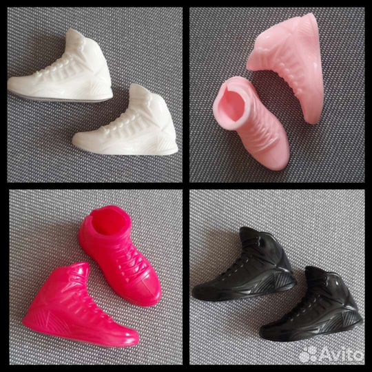 Кросовки для барби 90х, йоги, пышки, плоская стопа