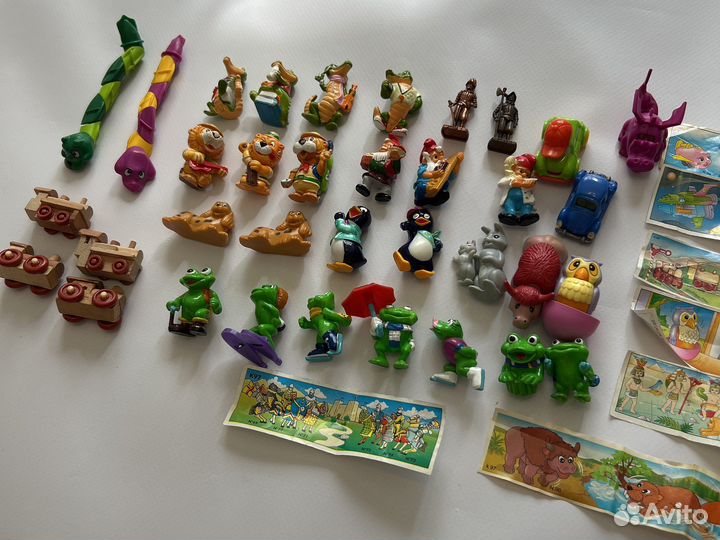 Киндер сюрприз из 90 игрушки редкие