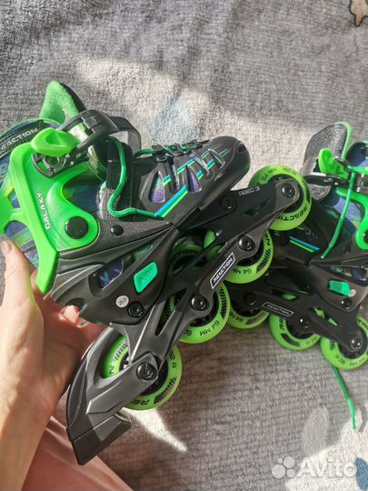 Роликовые коньки детские раздвижные