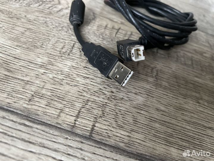 Кабель USB A - USB B