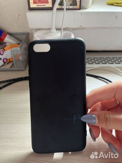 Чехол черный на honor 7а