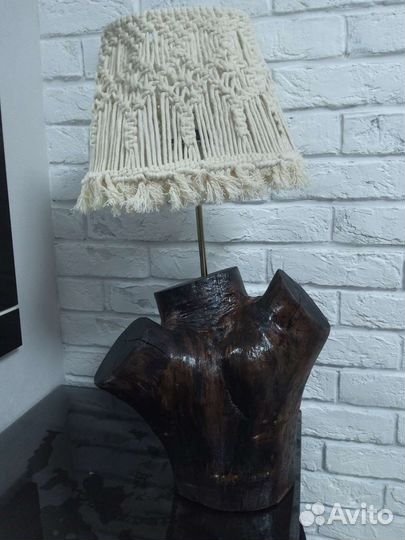 Лампа настольная винтаж