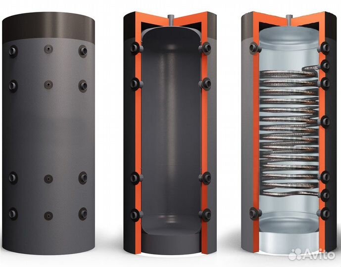 Буферная емкость - теплоаккумулятор на 300 л