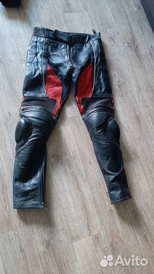 Мото экипировка штаны кожа
