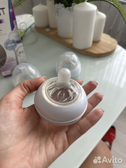 Соски для бутылочек avent
