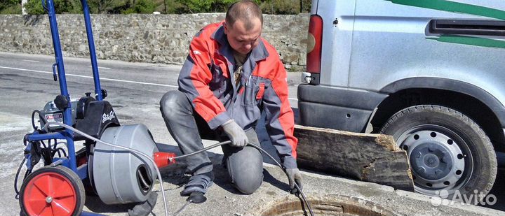 Сантехник устранение засоров Прочистка канализаци