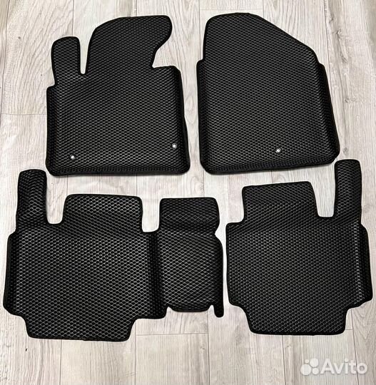 Коврики EVA для Hyundai Santa Fe 3 2012-2018