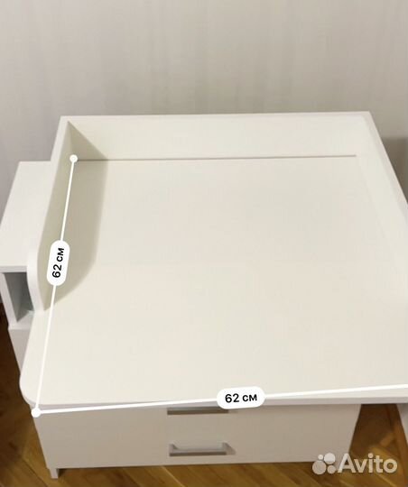 Комод с сьемным пеленальным столиком