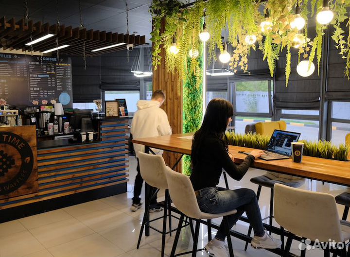 Кофейня 80м2 по франшизе. Доход до 500 000 р./мес
