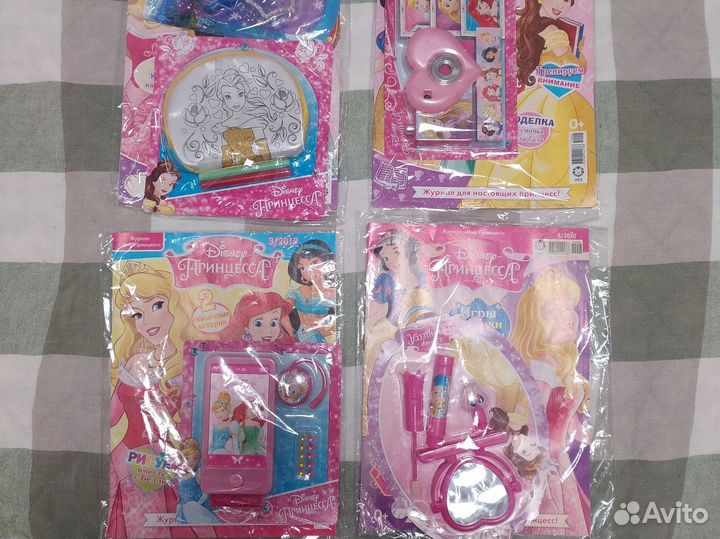 Журналы Барби, Принцессы Диснея с подарками