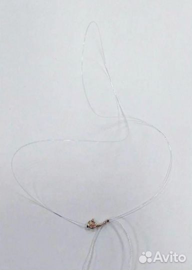 Леска с золотым замком