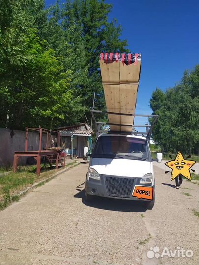 Грузоперевозки Газель, открытый бортовой катюша