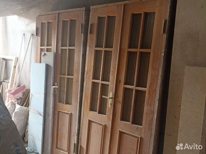 Межкомнатные двери бу деревянные