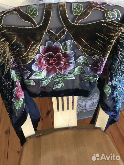 Палантин, панбархат, Турция