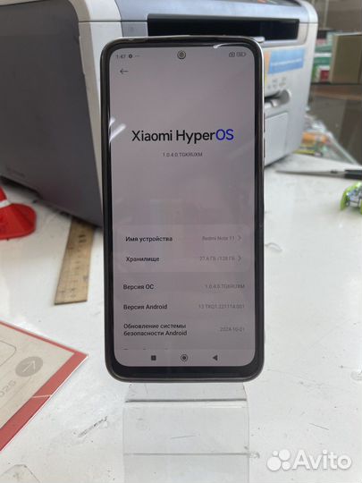 Xiaomi Redmi Note 11, 4/128 ГБ