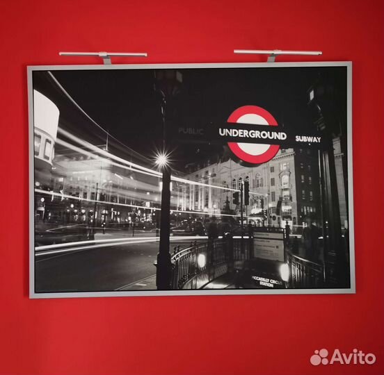 Картина IKEA + светодиодная подсветка