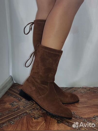 Сапоги осень весна женские