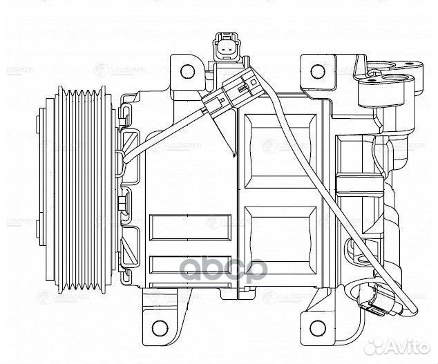 Компрессор кондиц.Nissan X-Trail (T32) (14) 2