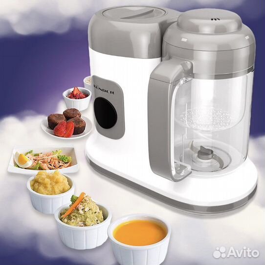 Пароварка блендер kunder