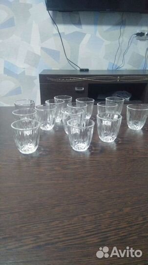 Хрустальные рюмки СССР и Штоф