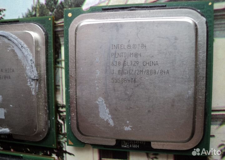 Древние процессоры для коллекции