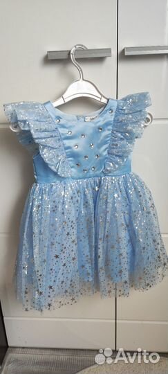 Нарядное платье для девочки 98