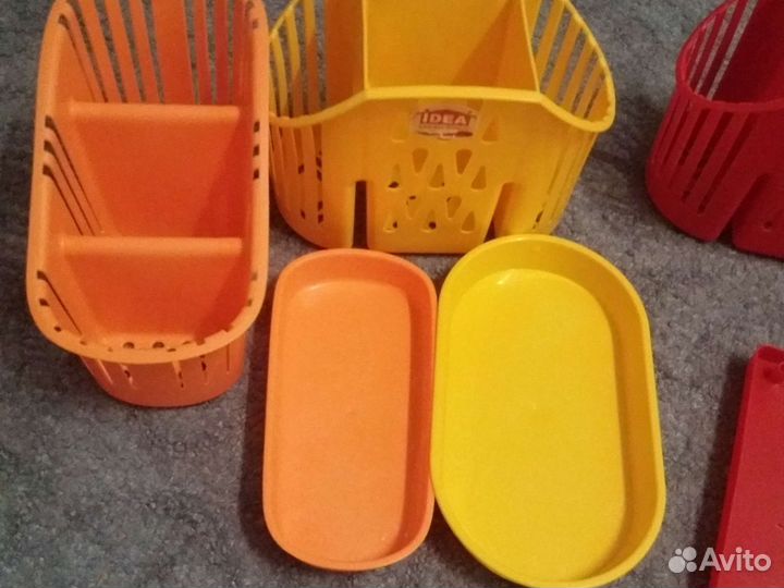 Контейнер пластиковый под ложки,вилки