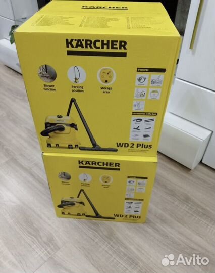 Пылесос Karcher WD 2 plus новый оригинальный