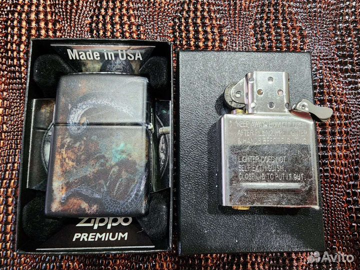 Зажигалка бензиновая zippo