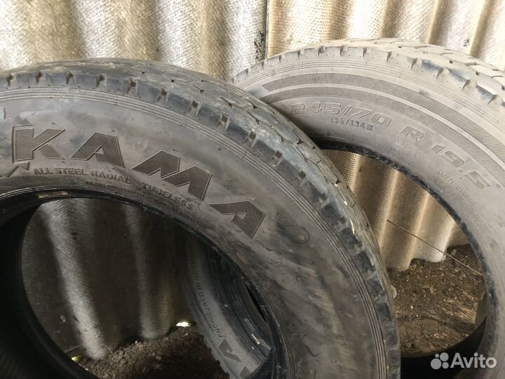 Резина кама R19.5
