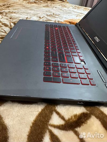 MSI GV72, core I7 8750H (12-ть ядер)