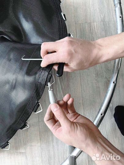 Батут с сеткой 1,41м