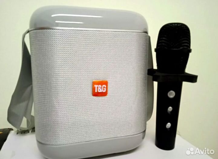 Колонка + Караоке + Микрофон + Ремень + Гарантия