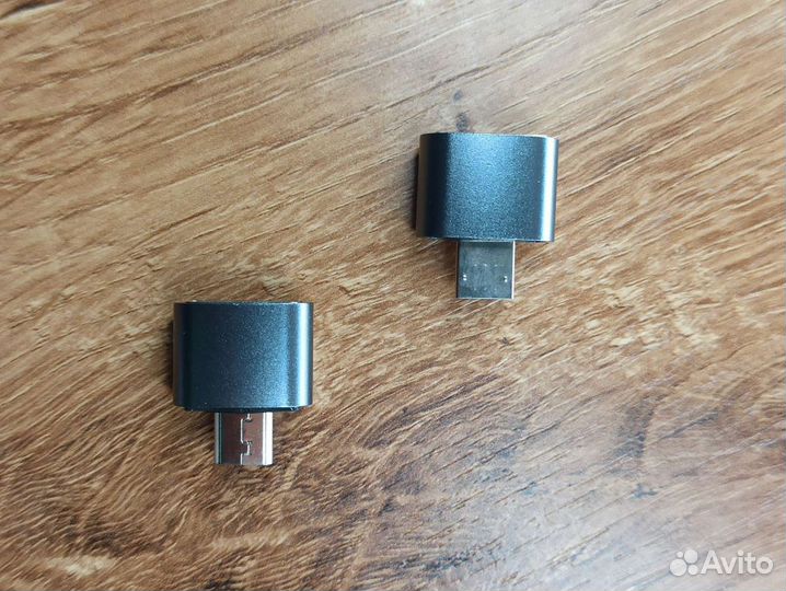 OTG адаптер переходник c microUSB на USB 2.0