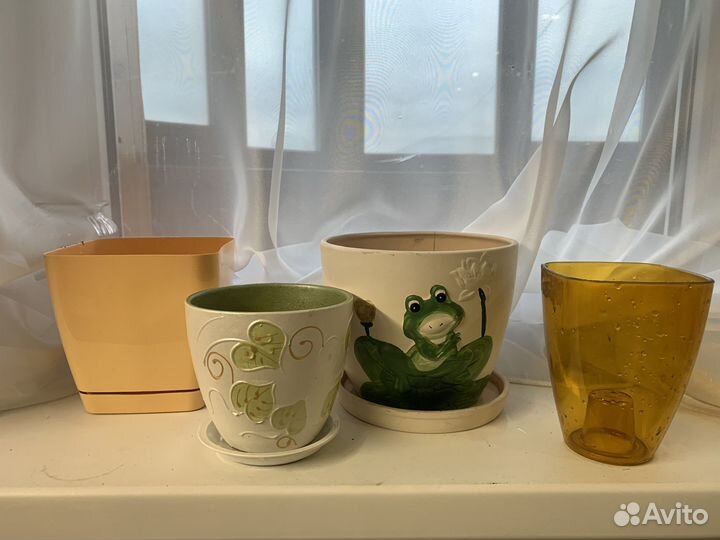 Цветочные горшки