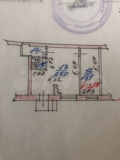Свободного назначения, 43.3 м²