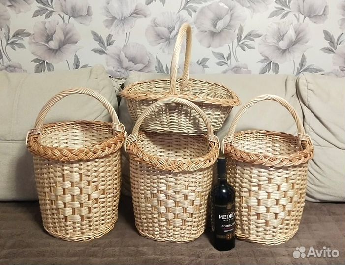 Корзина плетеная