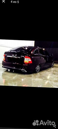 Задний бампер priora 2приора 2 хэтч или седан