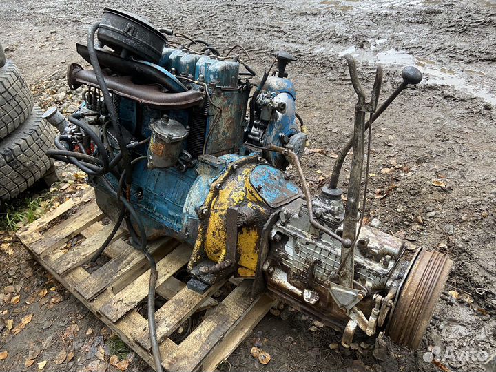 Дизельный двигатель Д144