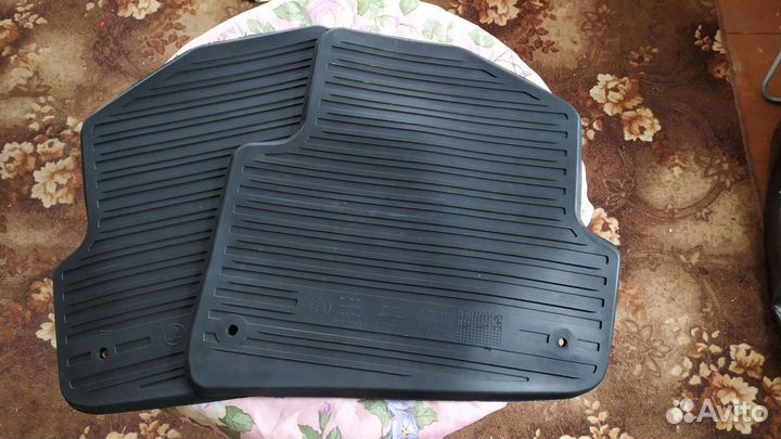 Коврики оригинал skoda fabia 2
