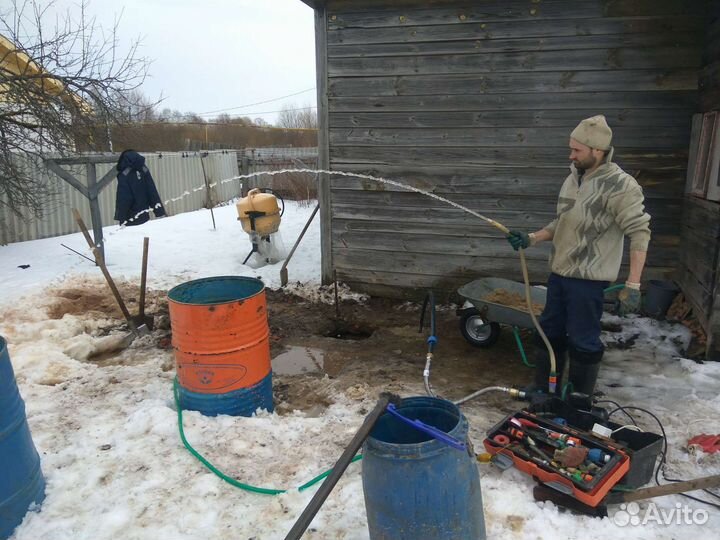 Бурение скважин на воду (Абиссинская скважина)