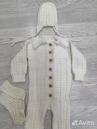 Комбинезон вязанный 74