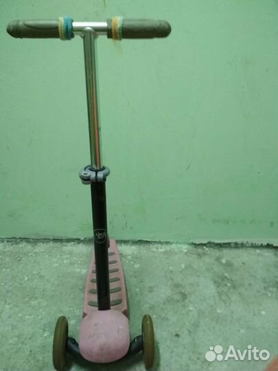 Самокат детский трехколесный бу