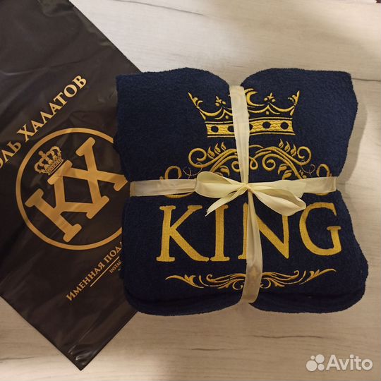 Халат махровый с именной вышивкой