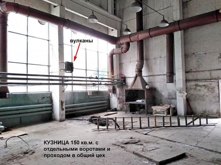 Произв база 1300 кв.м кран-балка, газ, Дема,М5