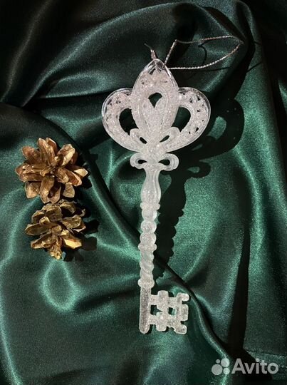 Фигурные ёлочные игрушки. Украшения для ёлки. Стек