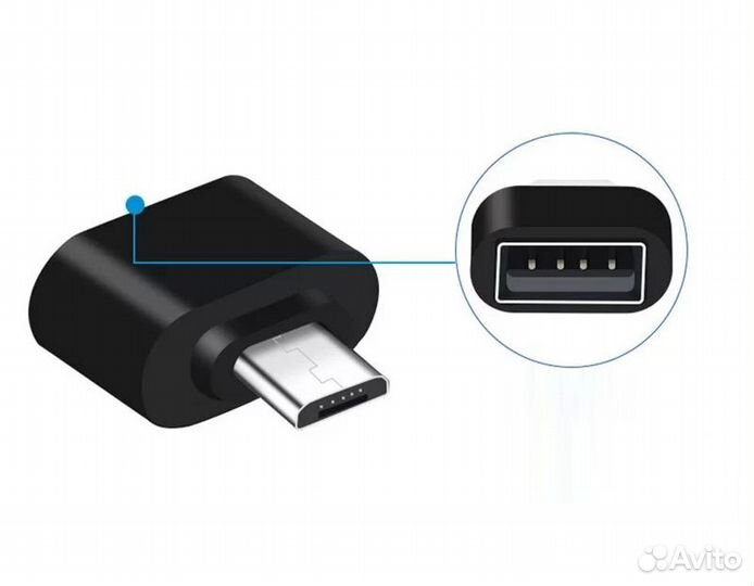 Адаптер Fumiko MA15 OTG Micro USB / USB (Новый)