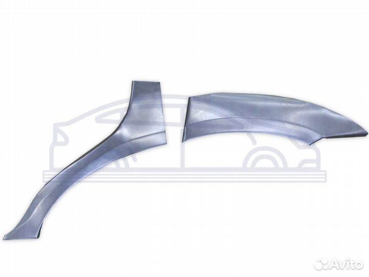 Кузовные арки Dodge Journeo I задняя