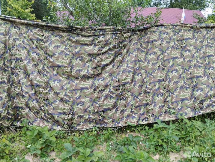 Штора камуфляжная дышащая