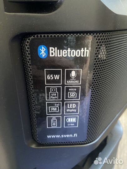 Bluetooth калонка/Акустическая система sven ps-670